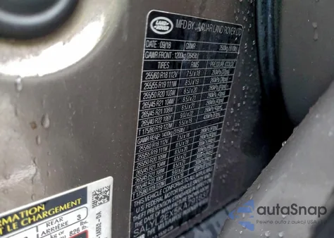 2019 Land Rover Range Rover Velar R-Dynamic Se from USA, damaged, VIN SALYL2EX5KA791837